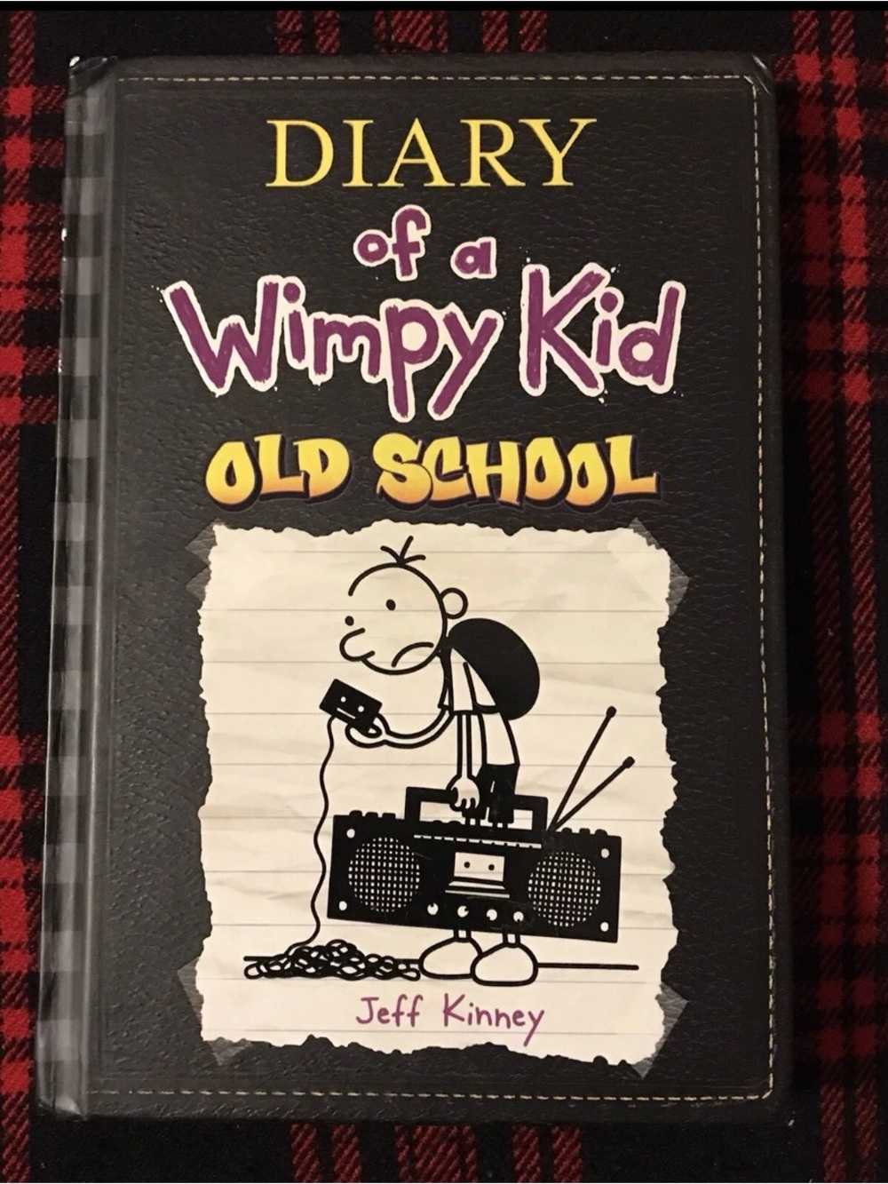 Diary of a Wimpy Kid: Old School Hardcover Journal - Black 2015